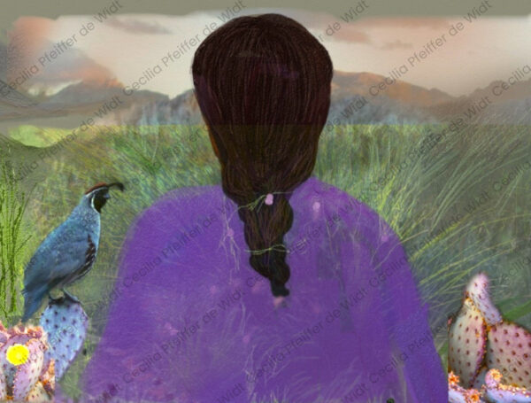 Quail Reflection
